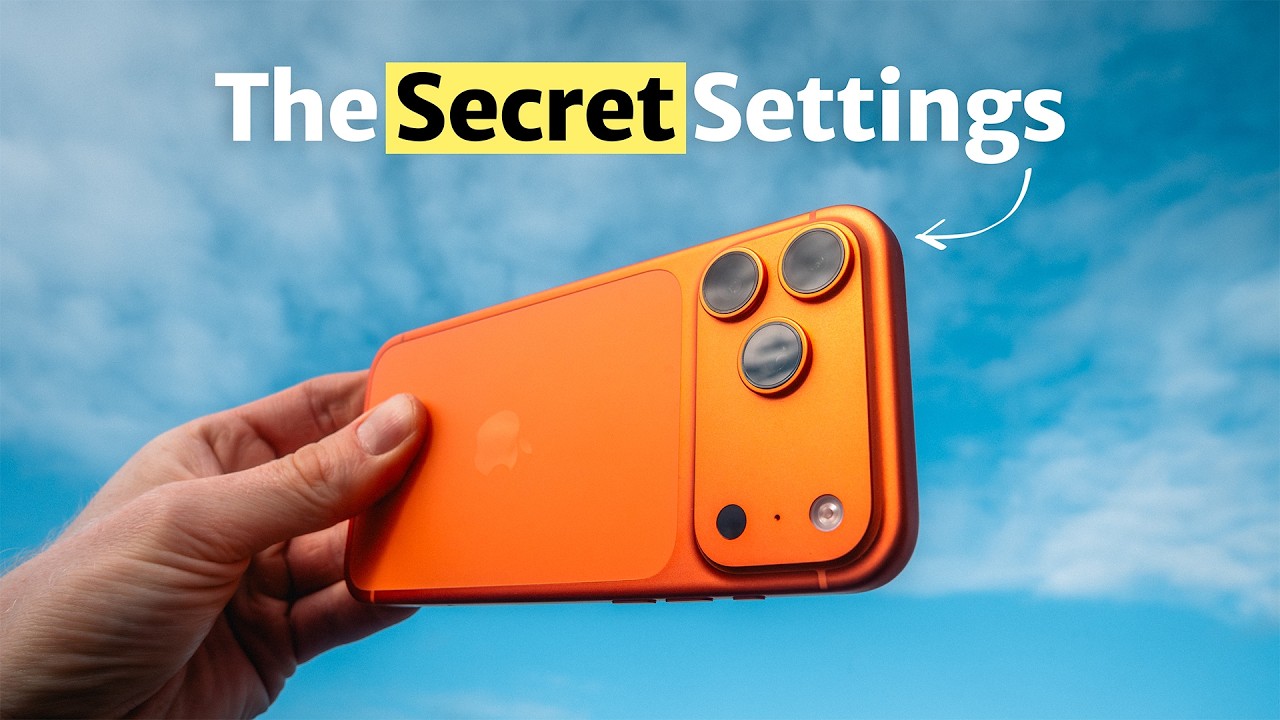 ЛУЧШИЕ настройки камеры iPhone для потрясающих фотографий (iPhone 17 и iPhone 17 Pro)