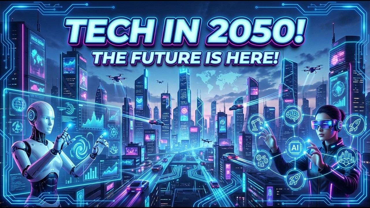 🚀 The Future of Technology in 2050 | How Technology Will Change Our World #viral #trending