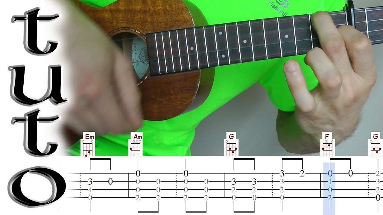 Tri martolod { tuto ukulélé - instrumental / fingerstyle / tabs }