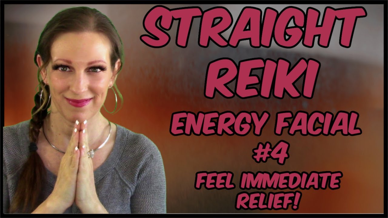 Reiki Energy Facial l Allergy- Cold + Flu Symptoms l Eyes Sinus Jaw + Neck Tension Release