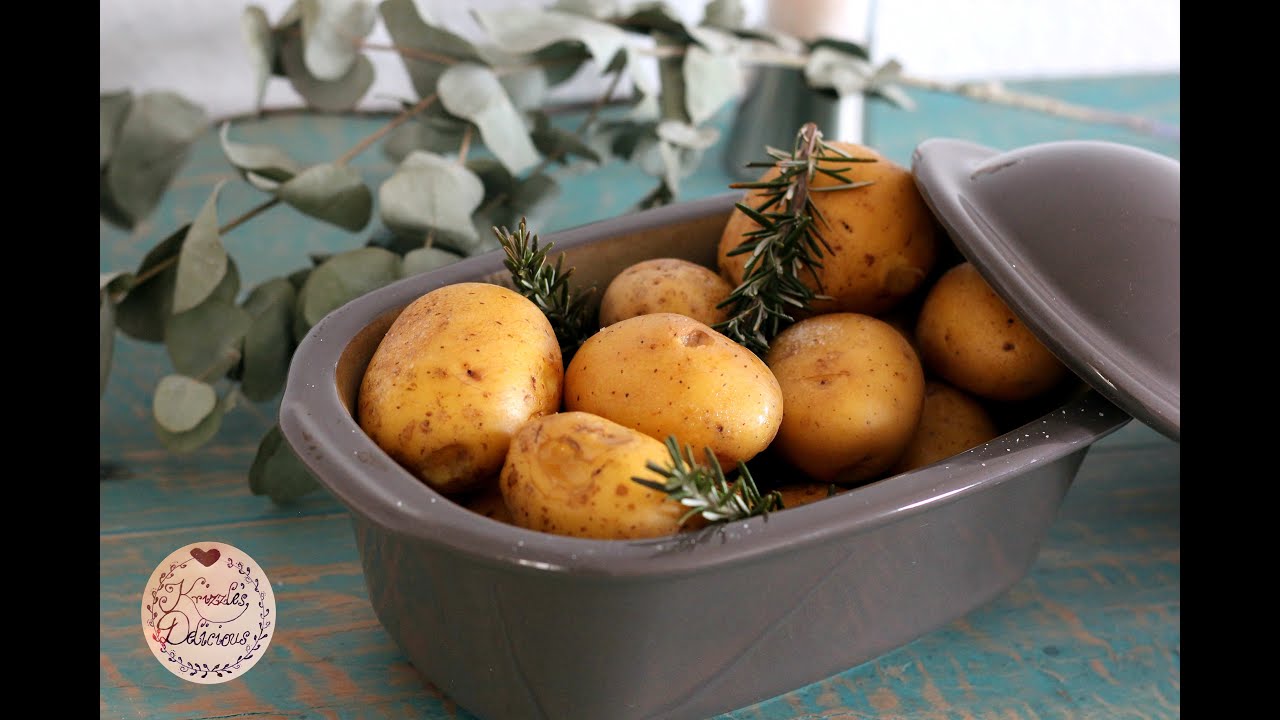 Pellkartoffeln || einfaches Ofen-Rezept || mit Pampered Chef