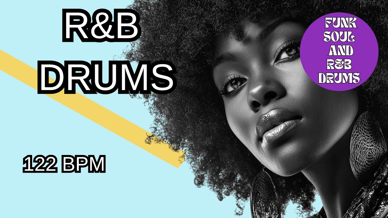 122 BPM Modern R&B Drum Loop | Dance Groove