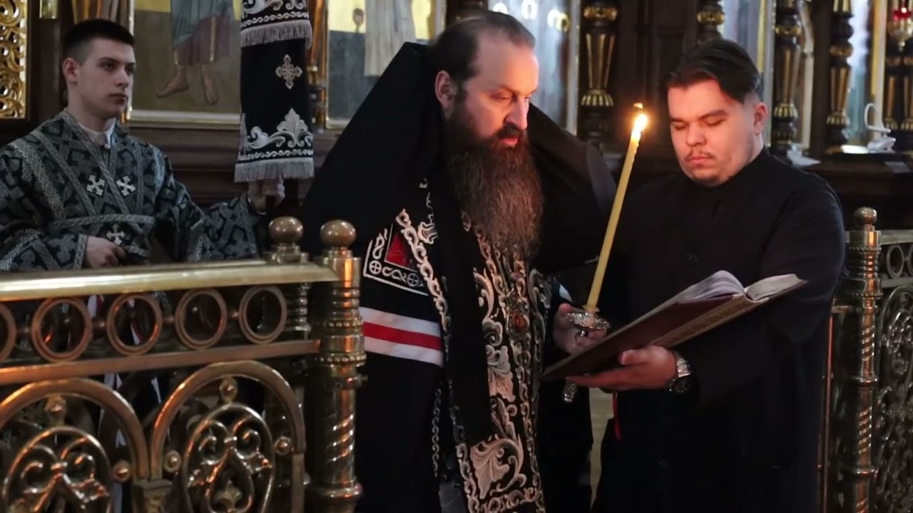 Вечерня с чином прощения в Покровском кафедральном соборе