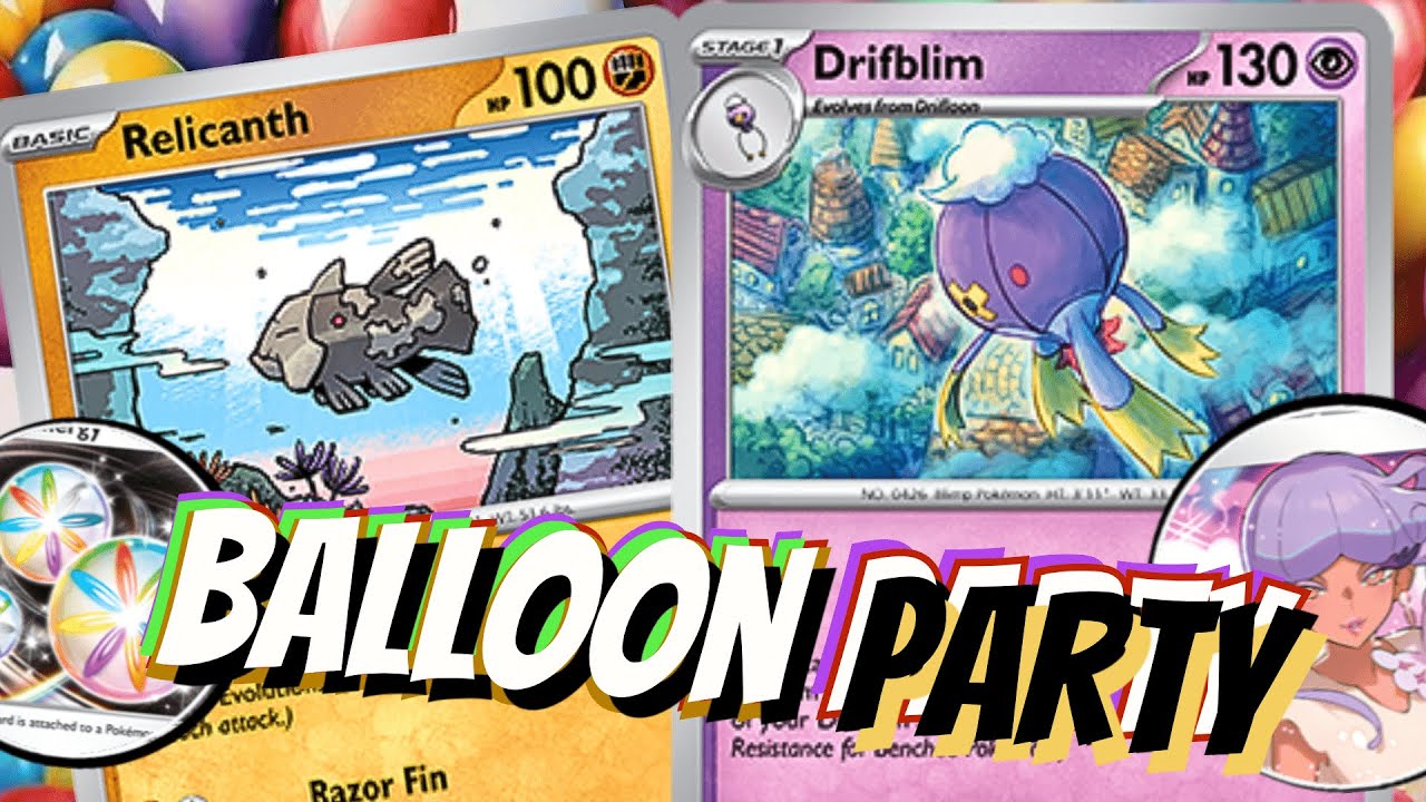 Drifblim Does an Explosion Loop! 🎈💥 Final OHKO W/Reversal Energy, Relicanth & Tulip. PTCGL Lana
