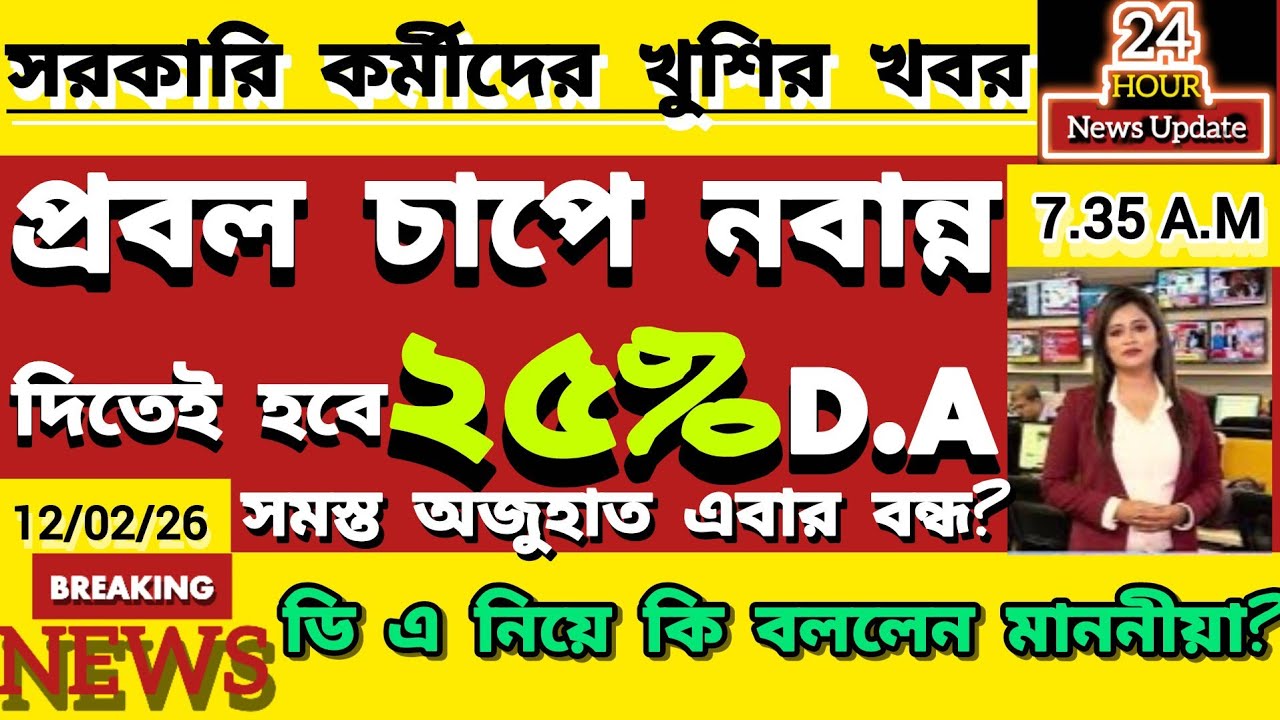 Dearness Allowance Update :Govt Employee Good News//Notification comming soon//Announce from NABANNA