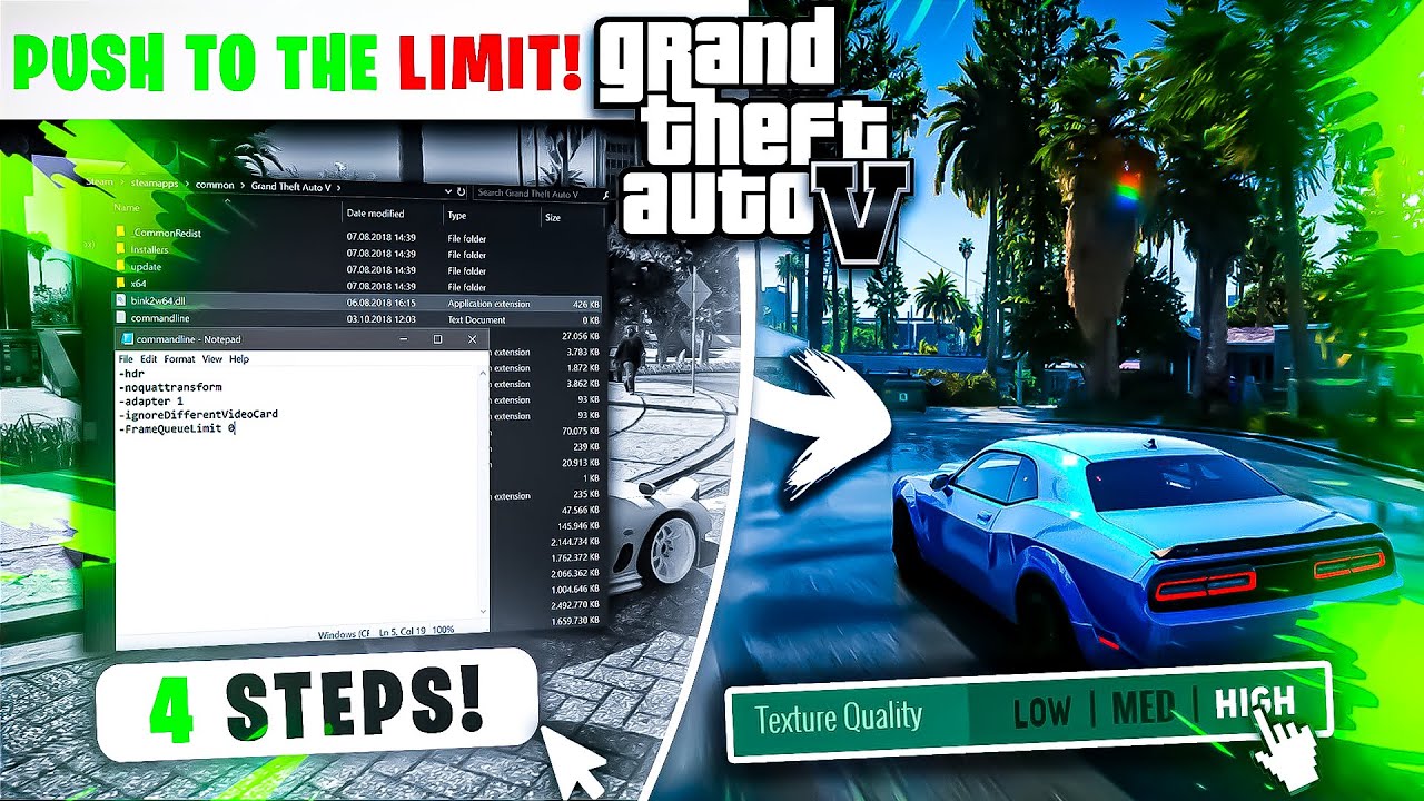 How to Increase FPS in GTA 5 🔧 | Low-End PC Optimization Tips✅