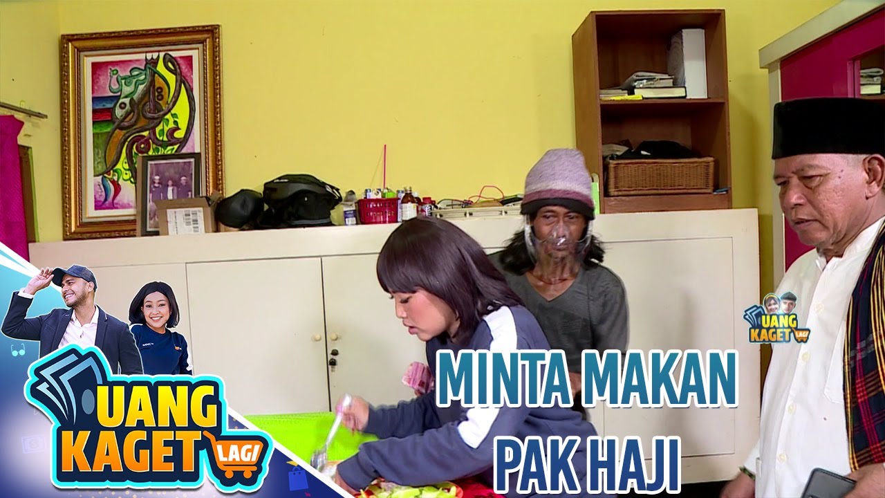 LUCU BANGET! MPOK ALPA MINTA MAKAN SAMA PAK HAJI - UANG KAGET LAGI