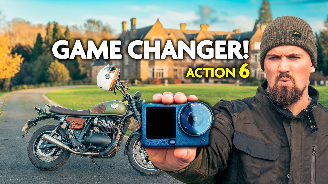 Это навсегда меняет съёмку мотоциклов | Обзор DJI Osmo Action 6