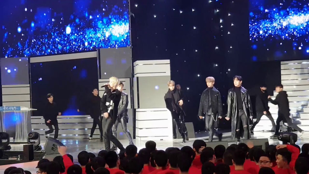 171221 B.A.P _ WAKE ME UP (뒤에서 리듬타는 빵) [평창동계올림픽 G-50]