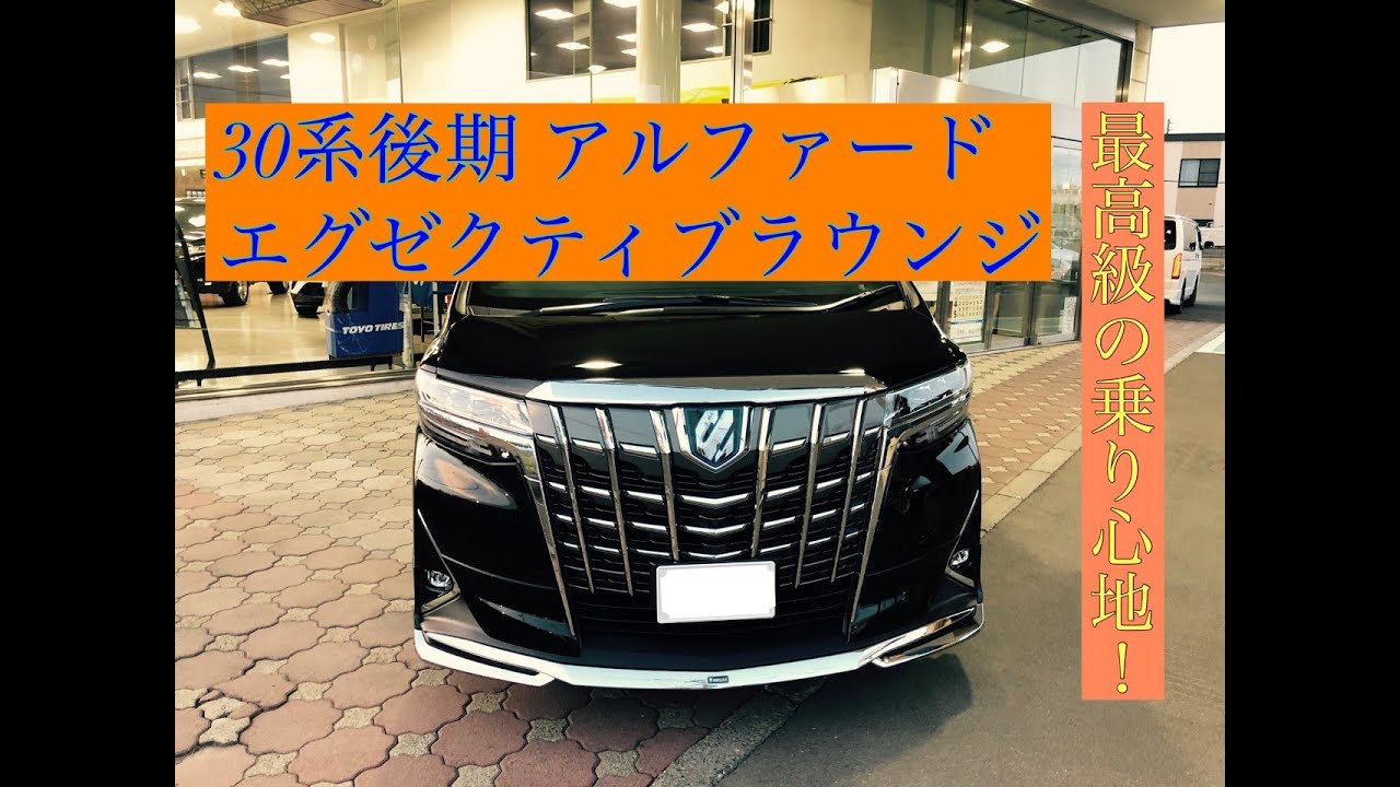 アルファード　ハイブリッド　エグゼクティブラウンジ　買ってみた！　モデリスタエアロも装着
