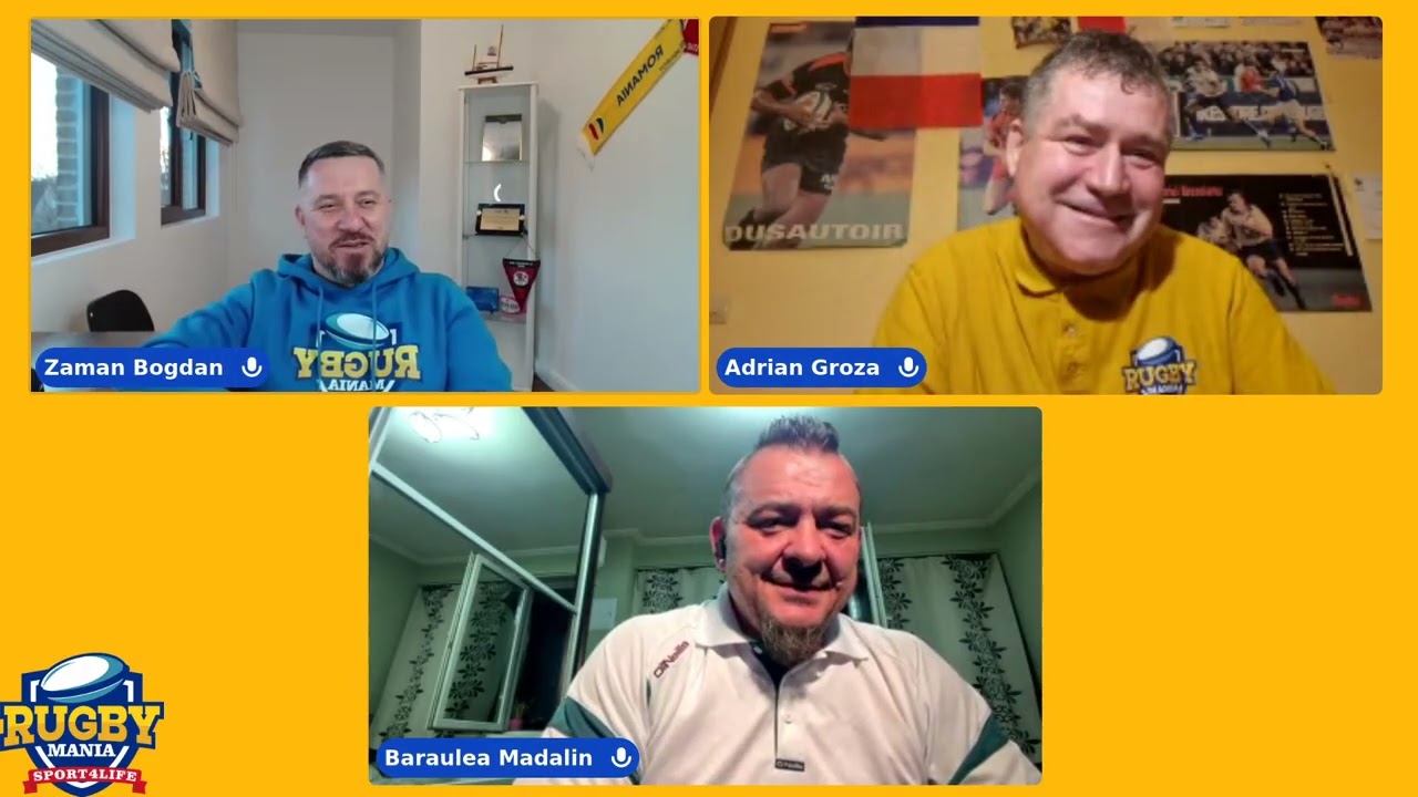 Rugby Mania Ep.101, invitați: Mădălin Baraulea și Adrian Groza