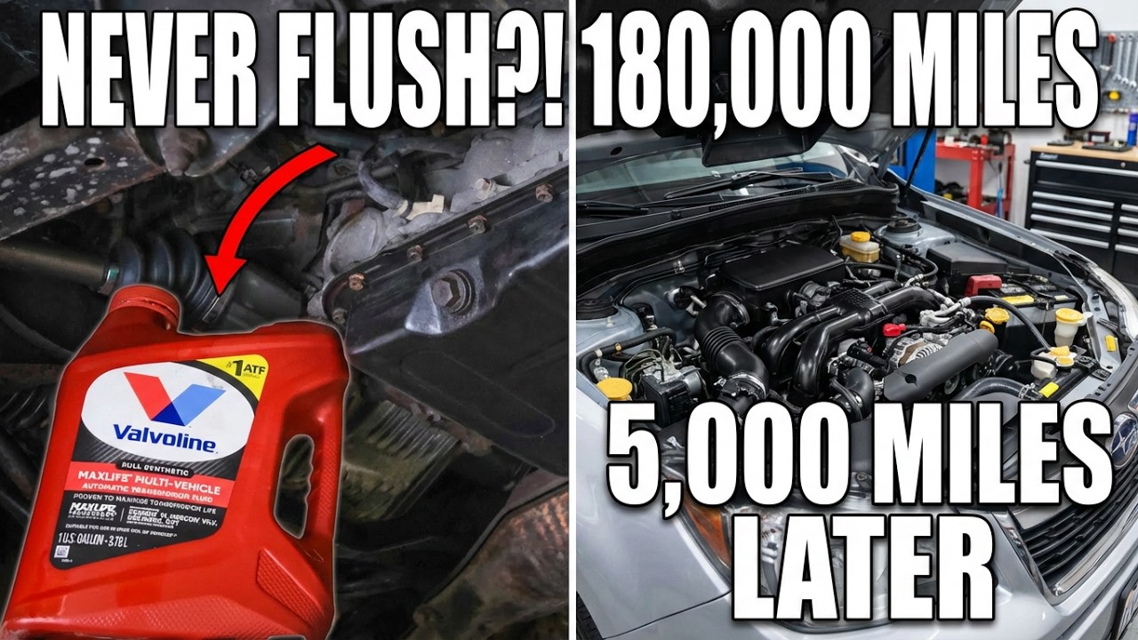 Я что, испортил свою Subaru? Обновление после 5000 миль (промывка трансмиссии)