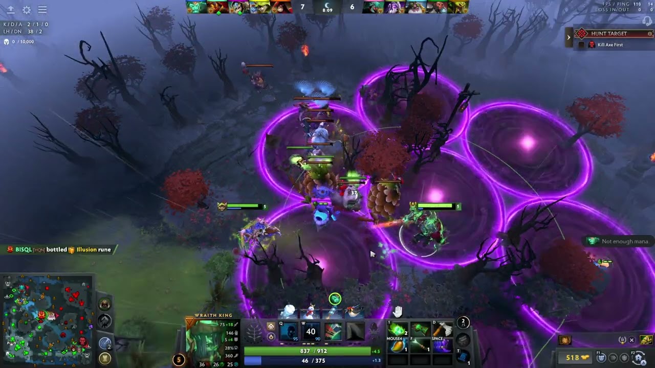 [LIVE GAMEPLAY] Wraith King Offlane MVP Stomping Game | Rank Divine