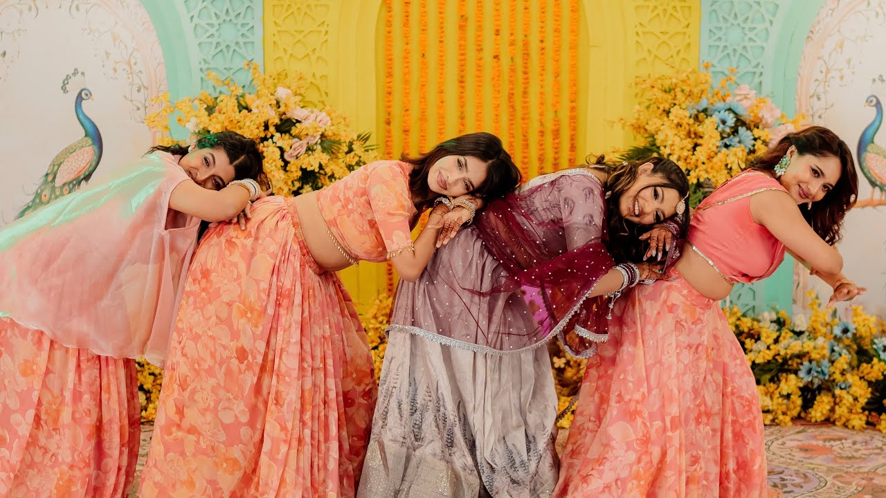 Choli ke peeche | Wedding / Holud Dance | Faiza, Twink, Protity & Aura