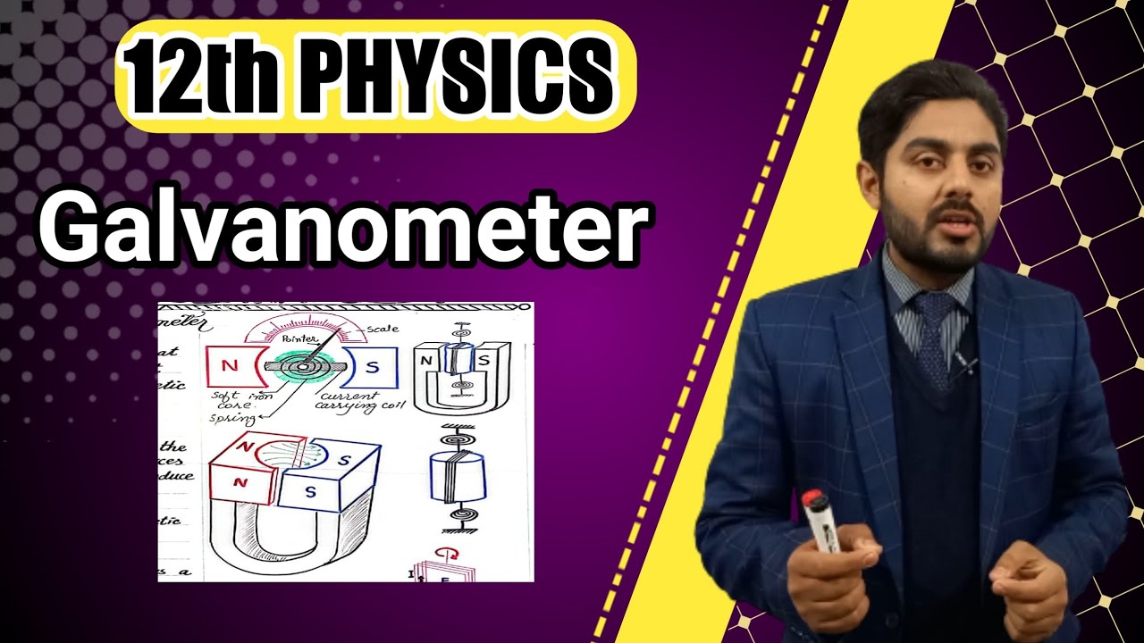 Galvanometer class 12 | 12th class physics | kpk, punjab, federal, sindh, balochistan board