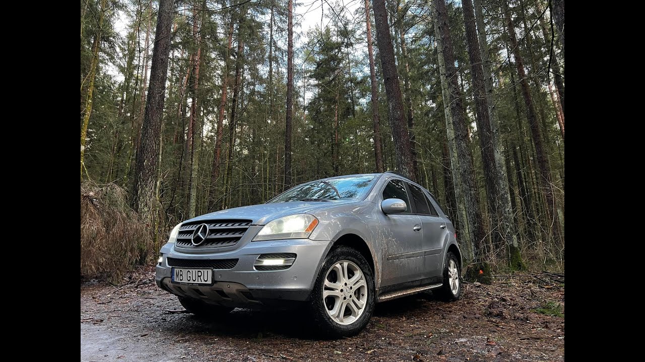 GURU parkas. Mercedes ML500. V8 Svajonė?