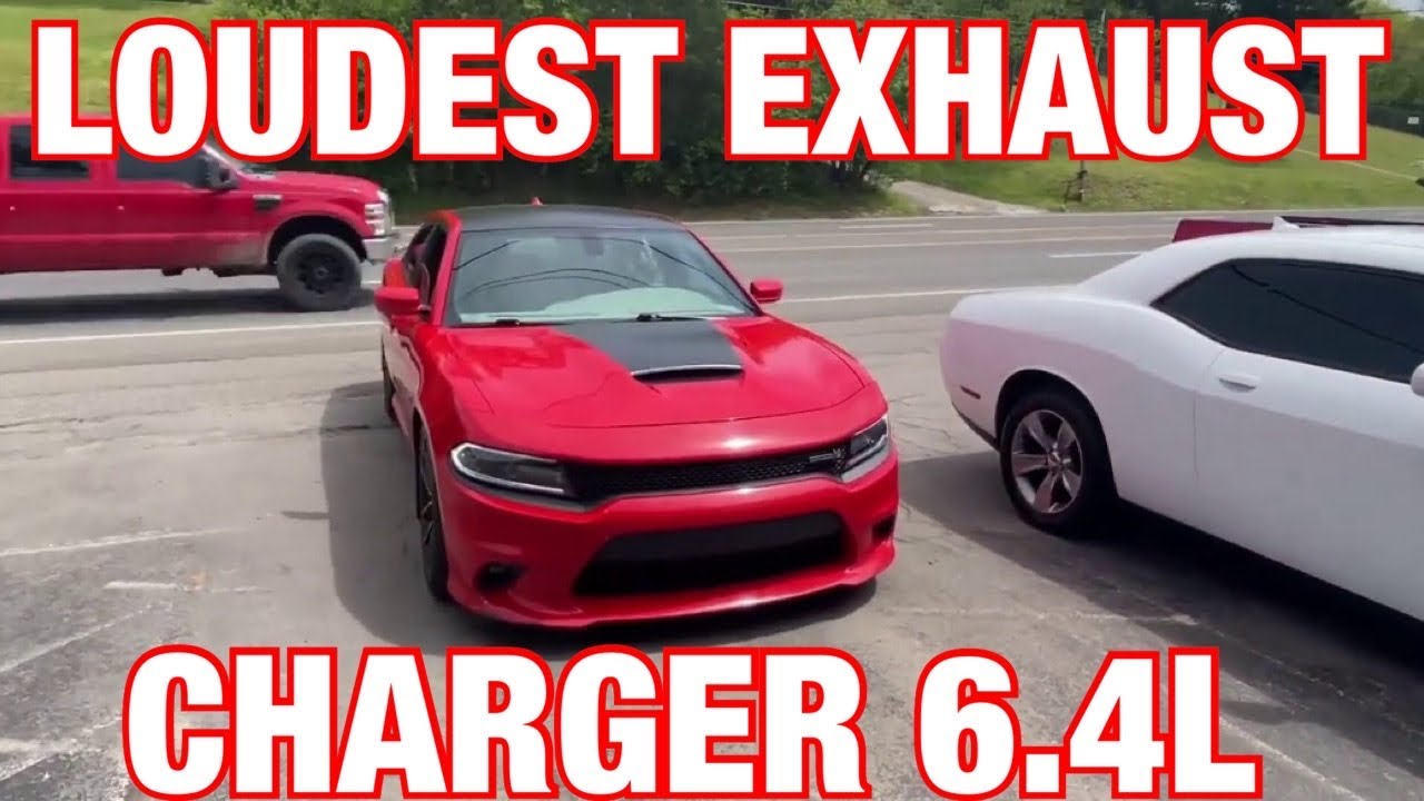 Пять самых громких выхлопных систем для Dodge Charger 6.4L (Vol.1)!