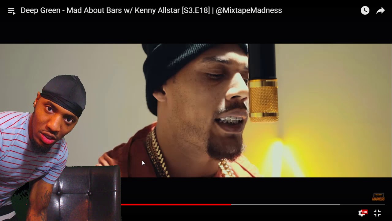 Deep Green - Mad About Bars w/ Kenny Allstar | REACTION