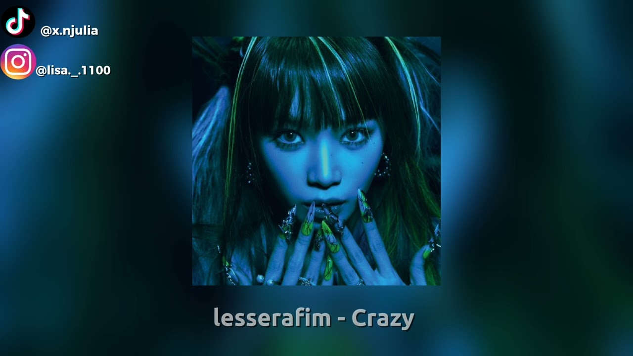 Lesserafim - Crazy [inst] (slowed / reverb)