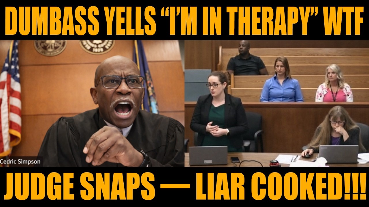 Judge EXPOSES IDIOT DEFENDANT’s “I’M IN THERAPY” LIE… WHOA—SENTENCING DELAY FAIL!!!