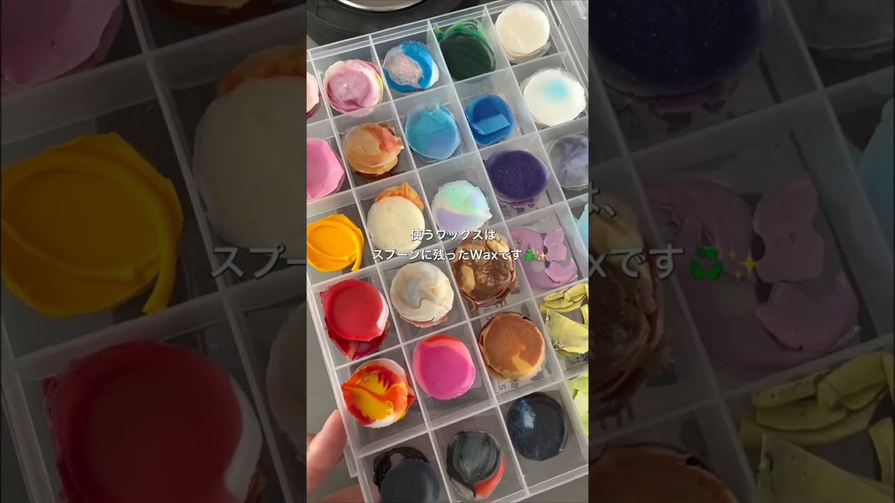 ②2025年✨ショート集『リサイクル♻️Waxでシーリングスタンプ』🪸🐬🐠🌙asmr✨