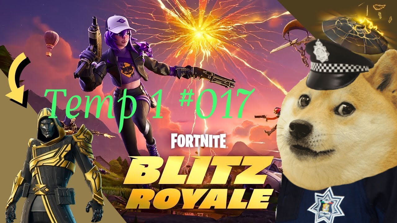 #017 Temp1 FORTNITE Blitz Royale Jugando con Seguidores