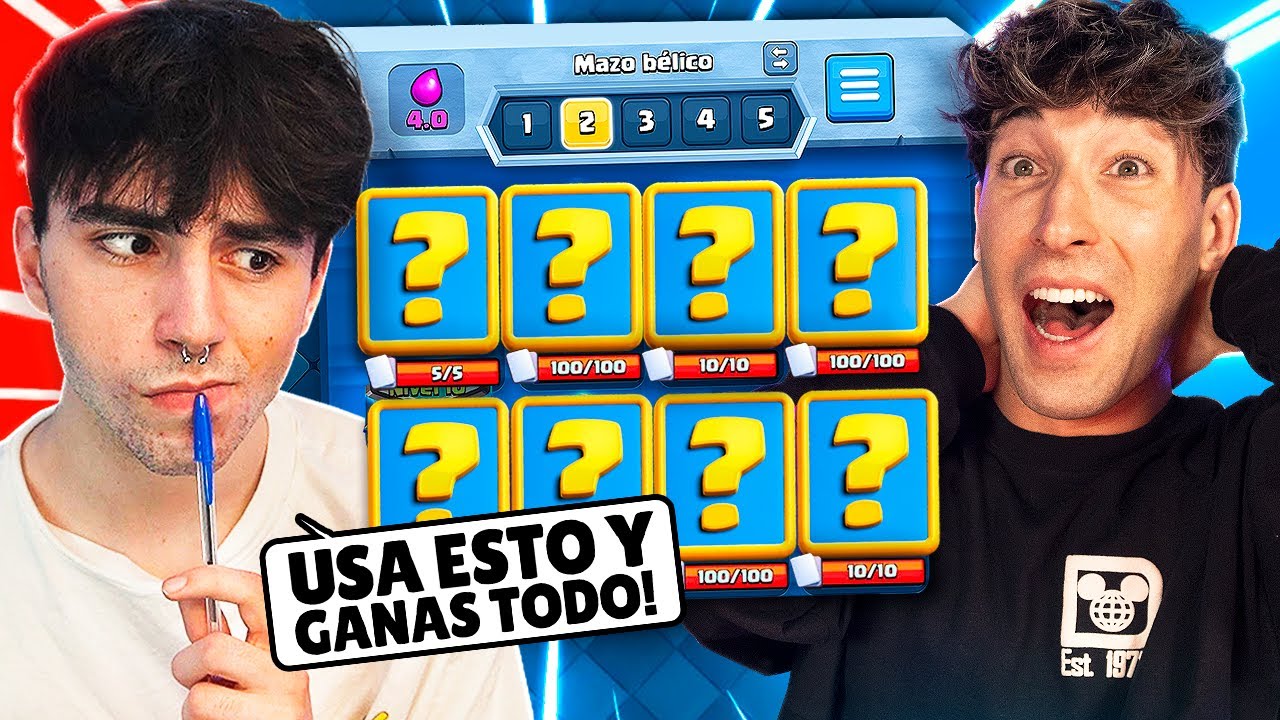 Beniju Me Hace Su MAZO SECRETO De Clash Royale