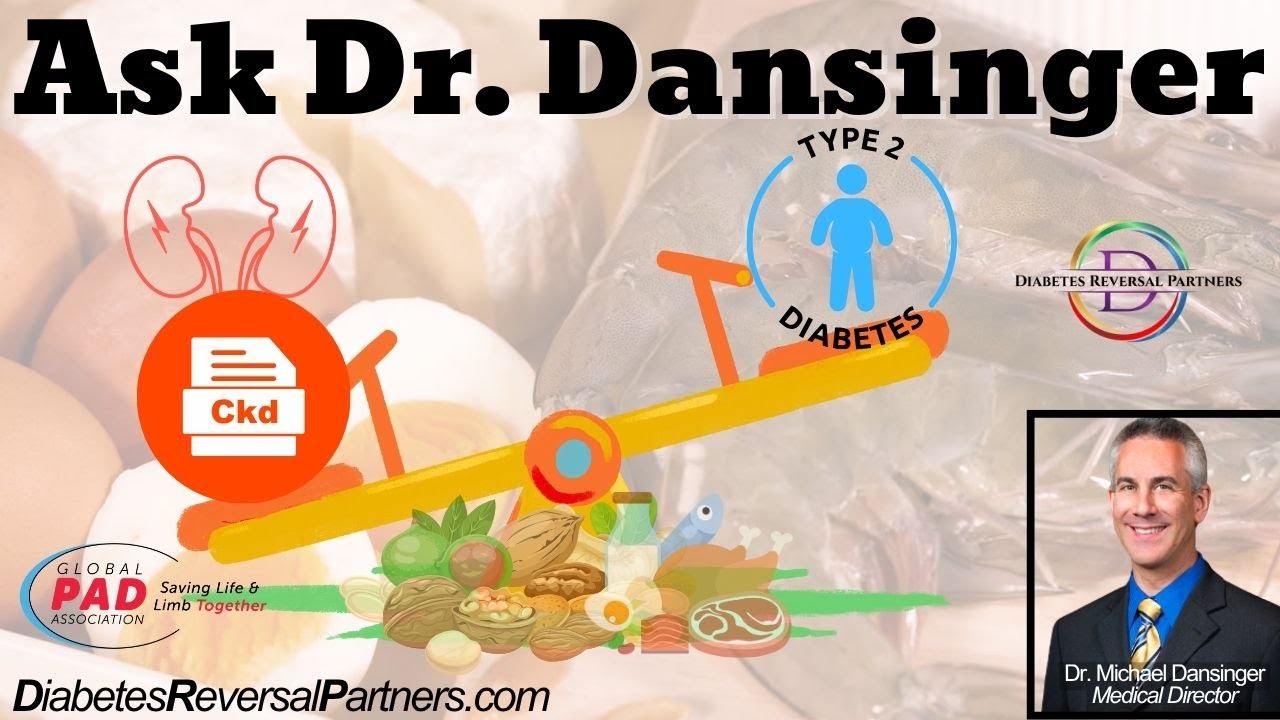 How To Balance Diabetes and Kidney Disease Through Diet | Dr. Michael Dansinger