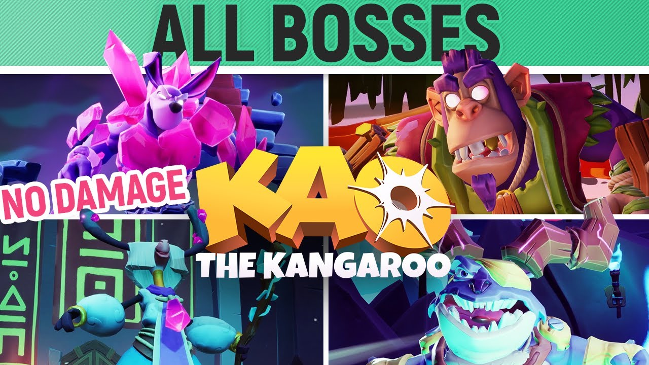 Kao the Kangaroo – All Bosses 🏆 No Damage (Flawless Victory)