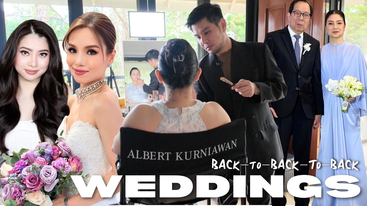 Back to Back to Back Weddings | Albert Kurniawan