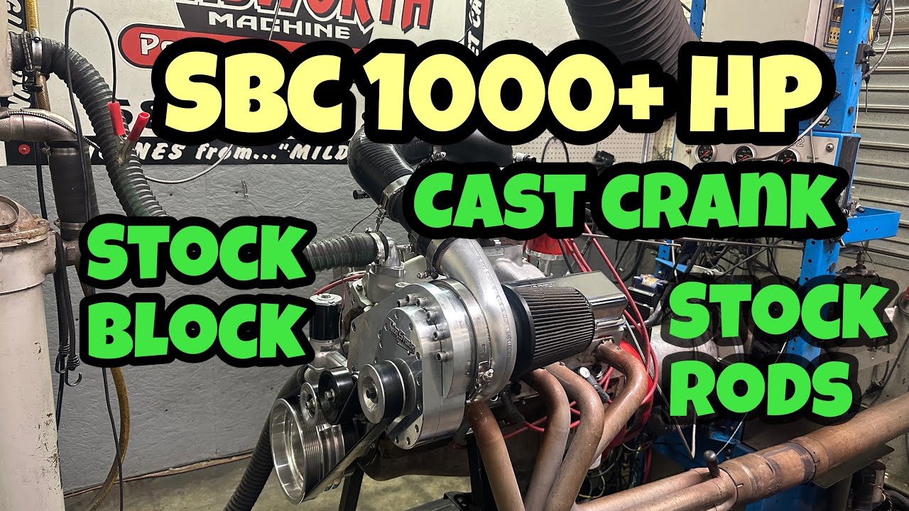 Myth Busted 1000+ HP SBC Stock Block, Stock Crank, Stock Rods