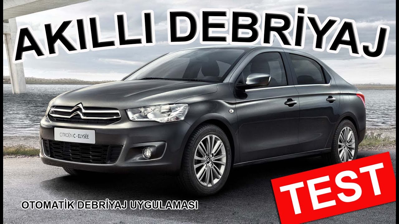 Citroen C Elysee Araca Akıllı Debriyaj Sistemi Uygulaması