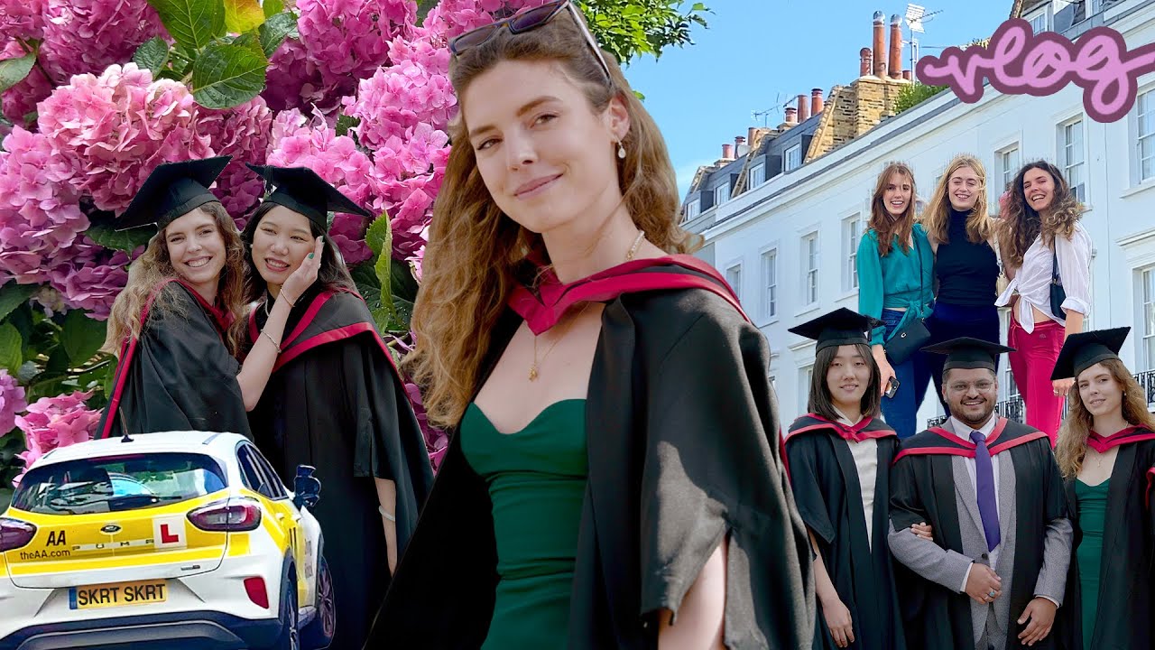 I FINISHED MY MASTERS // the graduation vlog, my driving test and a new tattoo