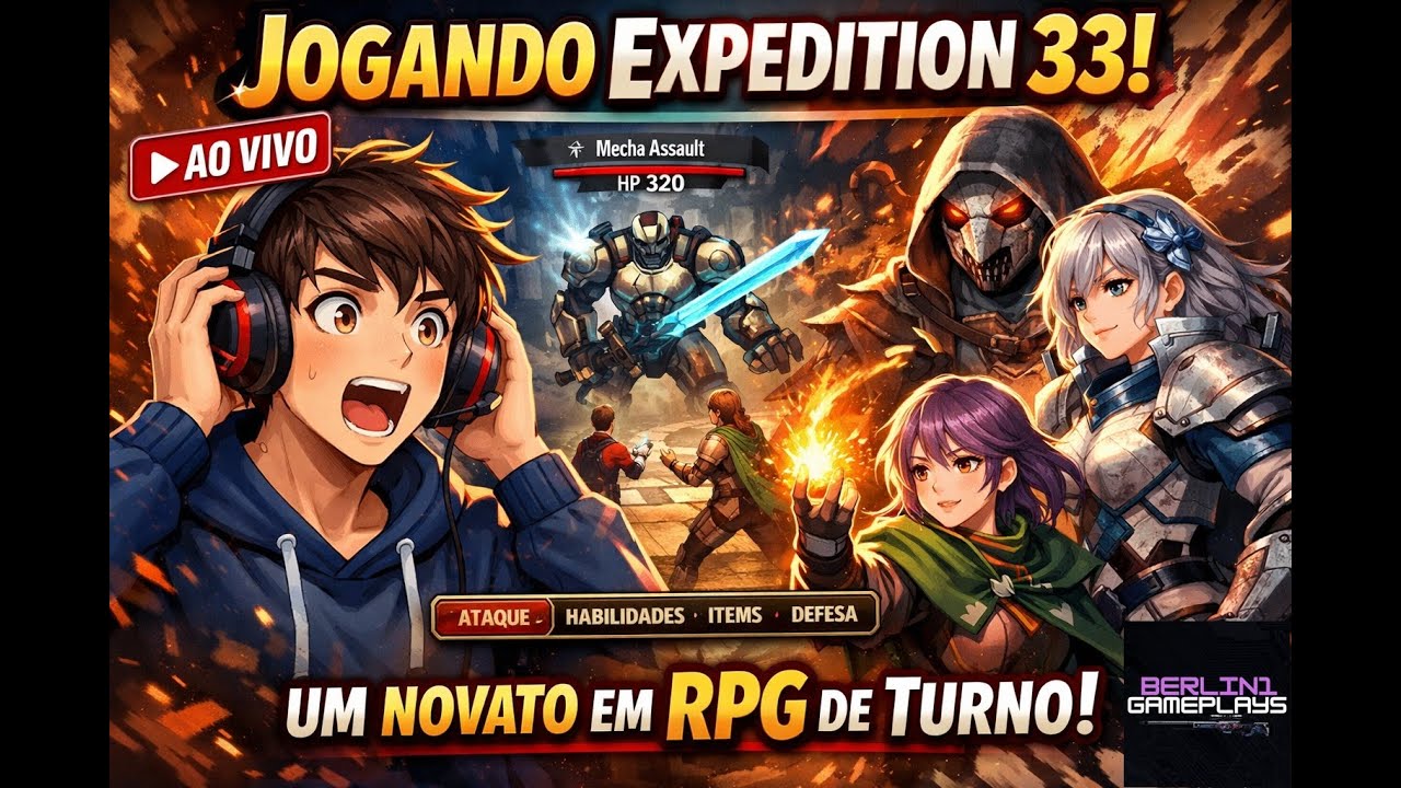 Live!! Expedition 33, Um Novato em RPG de Turno!!