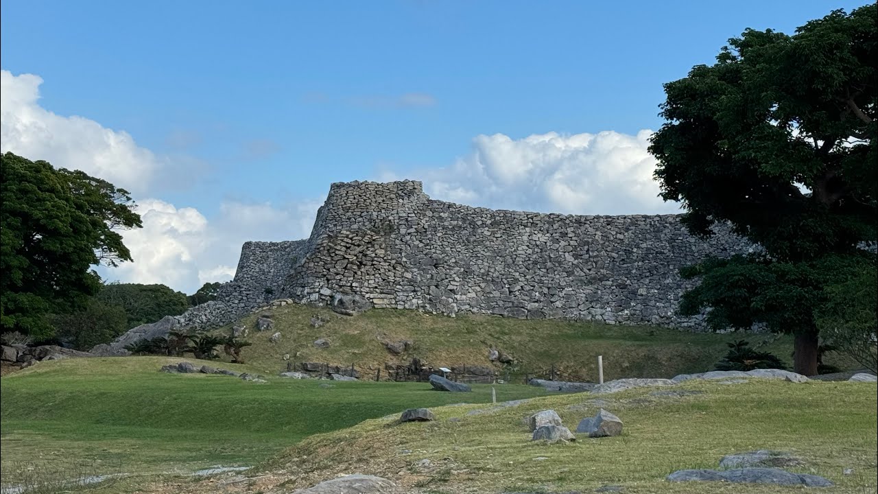 Okinawa Nakijin Castle Ruins (今帰仁城) 🇯🇵🏯 | UNESCO World Heritage Site - Japan