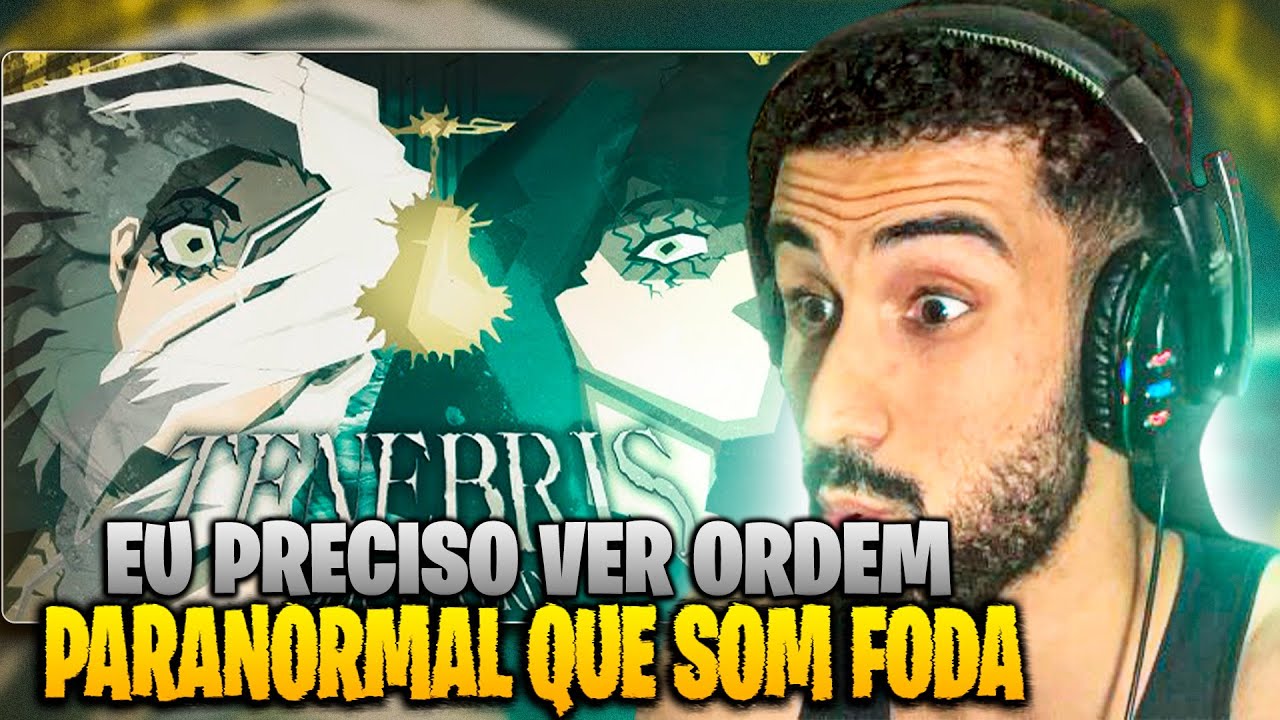 JORGE REACT Tenebris (Ordem Paranormal: OSNI) | BLK x @EverinMusic