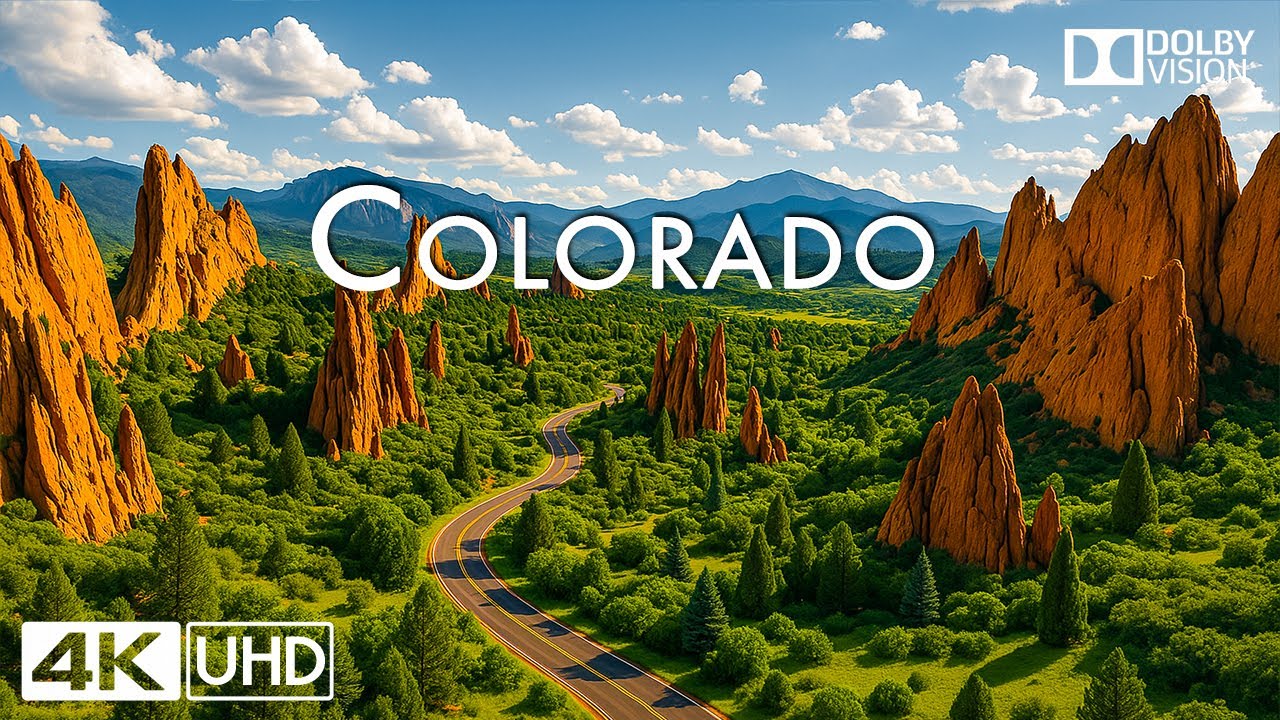 Colorado 4K Ultra HD | Stunning Nature Views & Relaxing Scenic Film