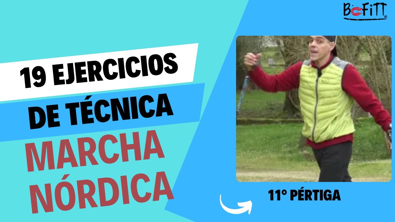 Mejora de la técnica de marcha nórdica: 11º PÉRTIGA