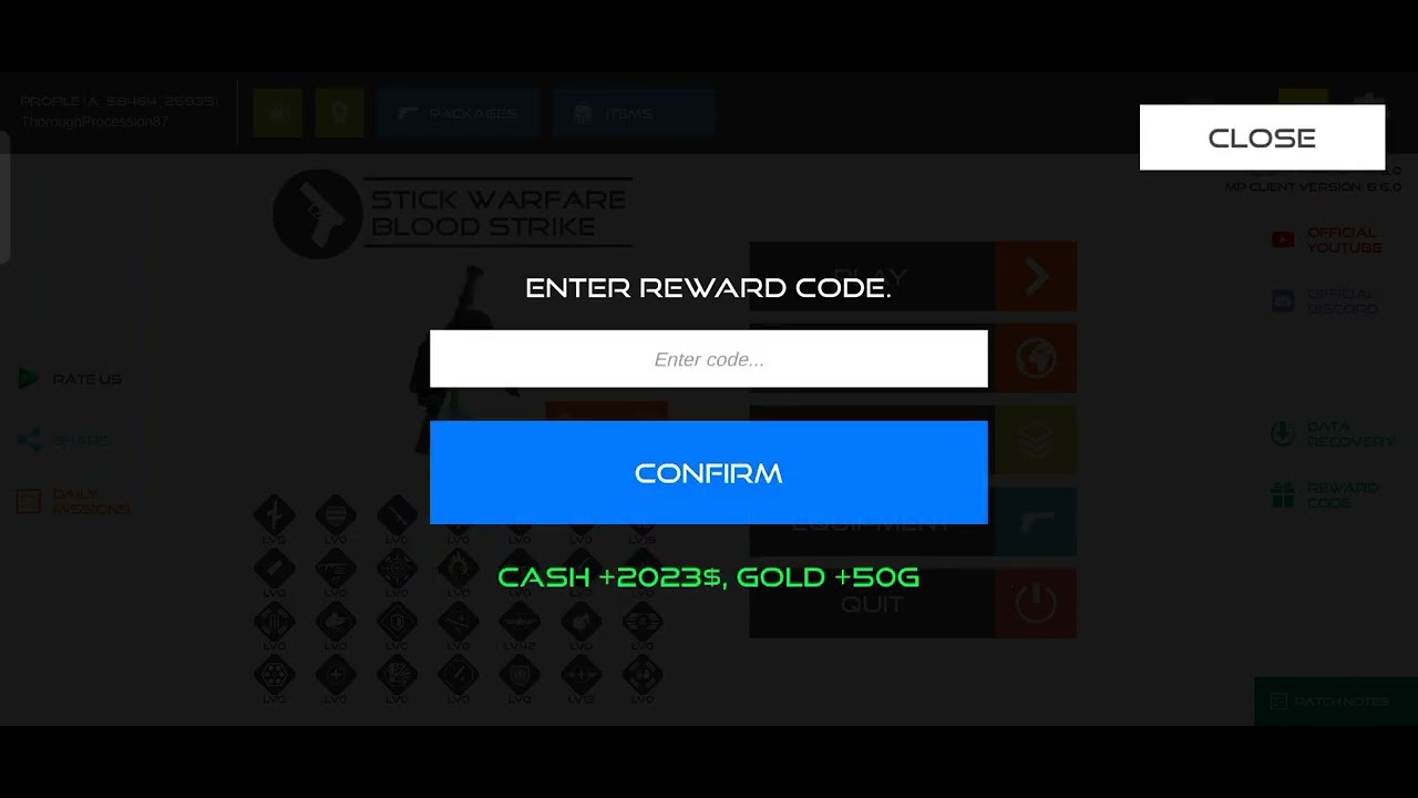 STICK WAR BLOODSTRIKE CODES 2025 MARCH