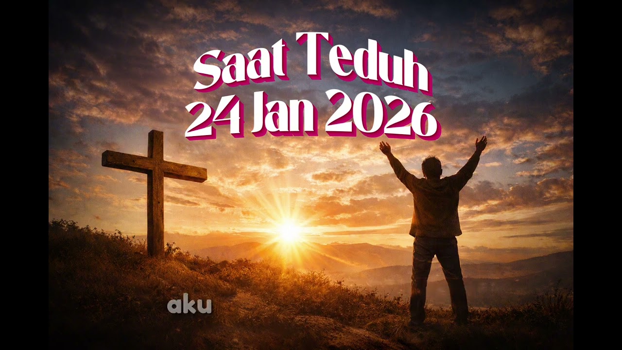 Saat Teduh, 24 Januari 2026