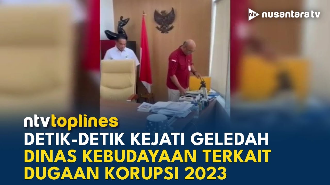 Waduh! Kejati Jakarta Geledah Dinas Kebudayaan, Ratusan Stempel Palsu Disita | NTV TOPLINES