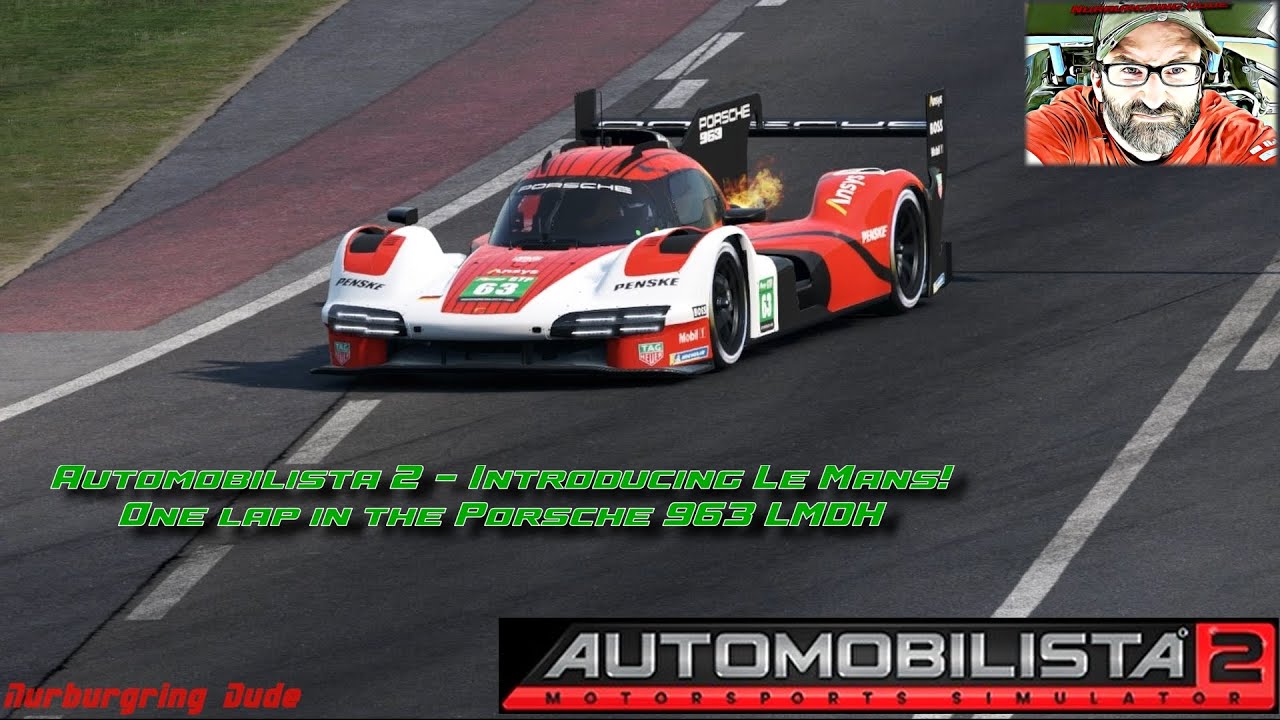 AMS2 V1.5.5 Endurance Pack Pt1 is out now!! Hotlap at Le Mans in the Porsche 963 LMDh!