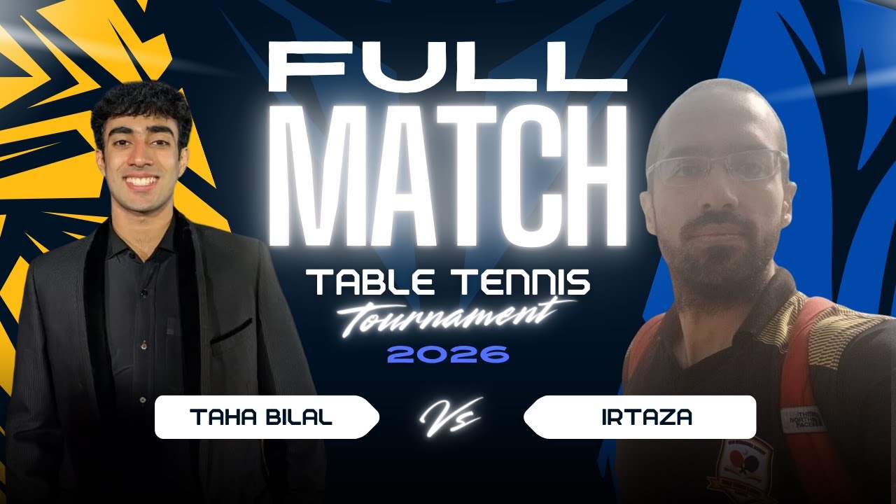 🔥 Table Tennis Smash Fest 2026 | Quarter Final | Taha Bilal vs Irtaza 🏓