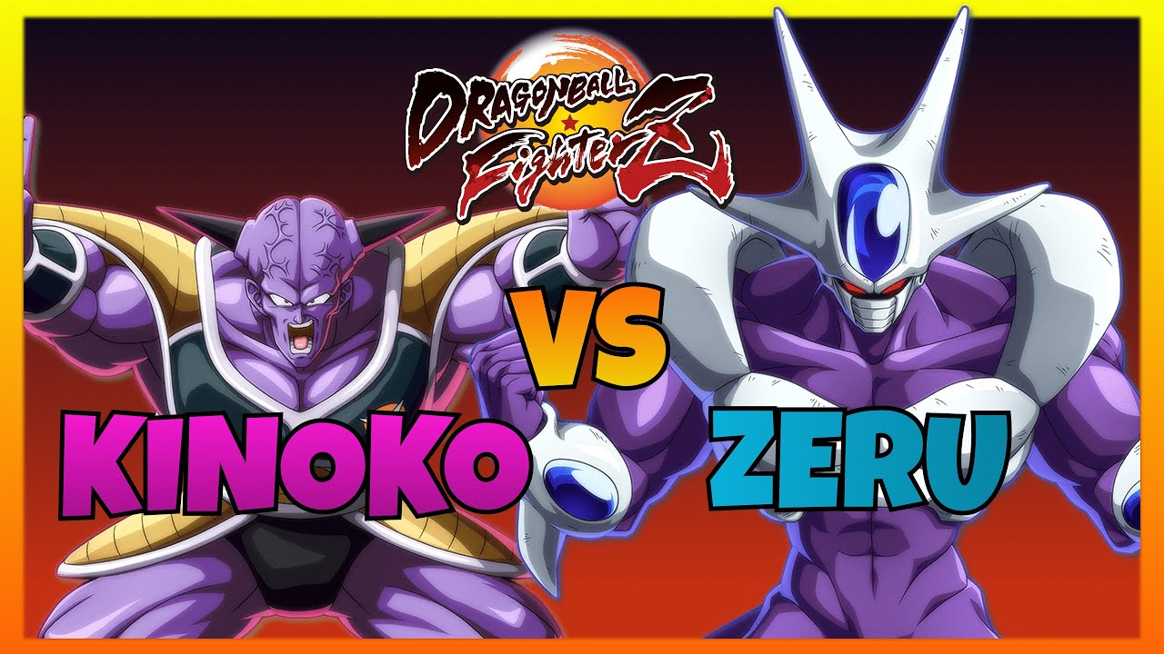 DBFZ - KINOKO vs ZERU gameplays (Super Baby 2, Vegito, Ginyu vs Cooler, SSJ Goku, Trunks)
