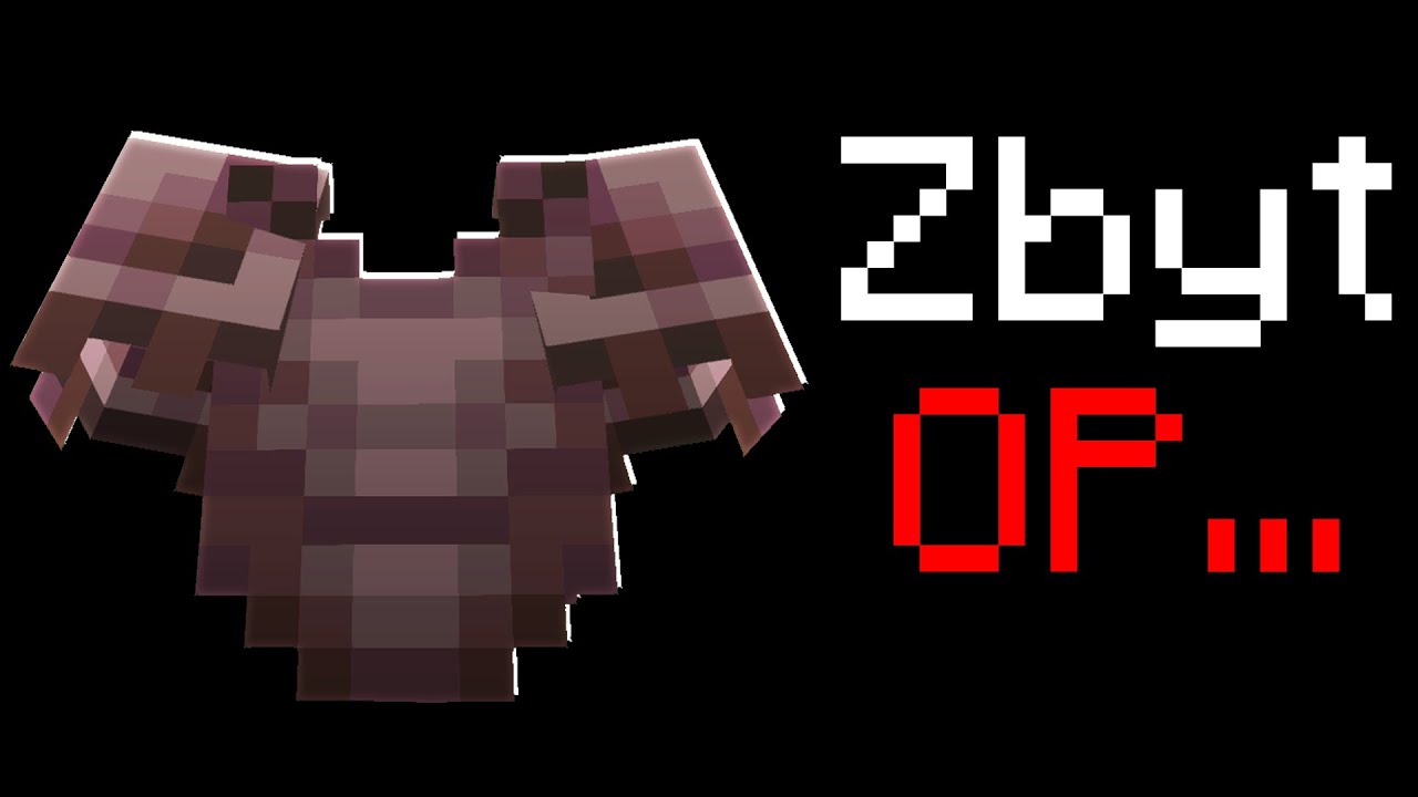 Ta ZBROJA jest za MOCNA w Minecraft