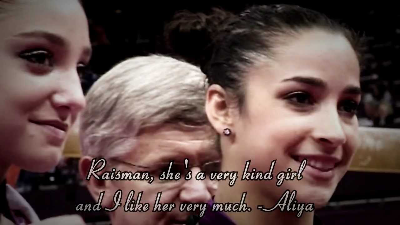 Aly Raisman and Aliya Mustafina - WONDERWALL