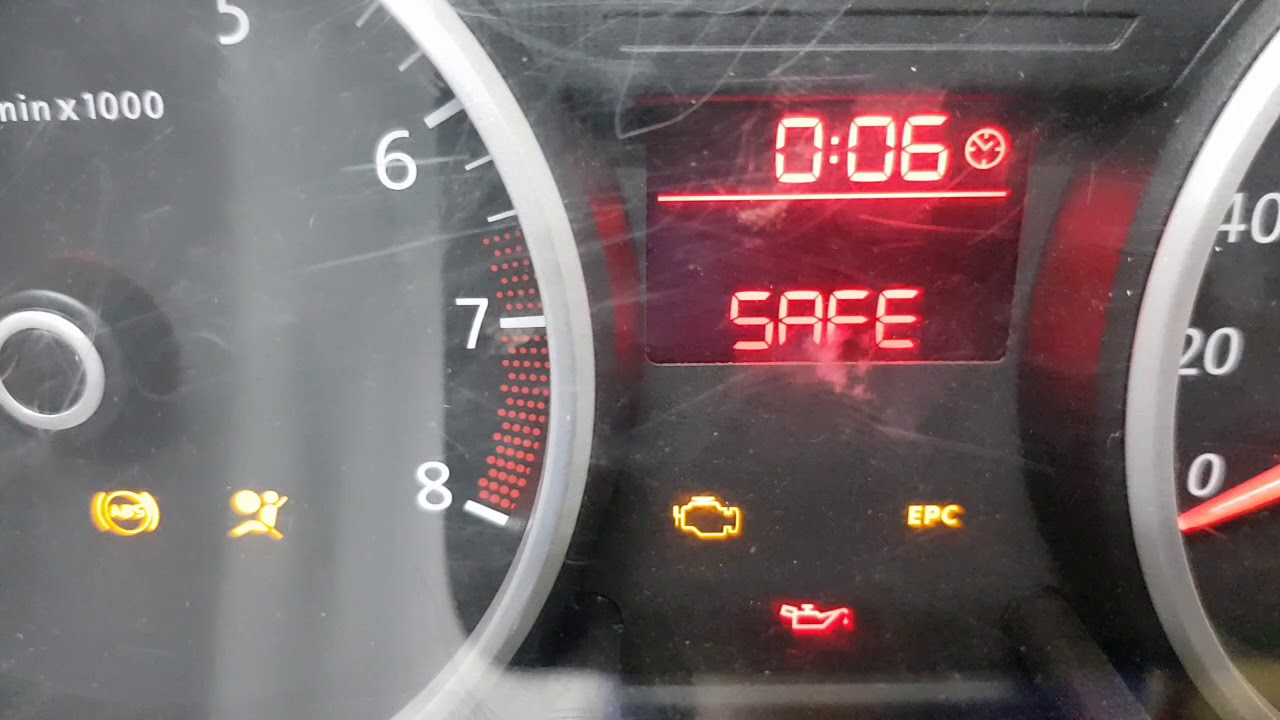 Safe no sistema imobilizador vw ? Dica de como avaliar corretamente este defeito.
