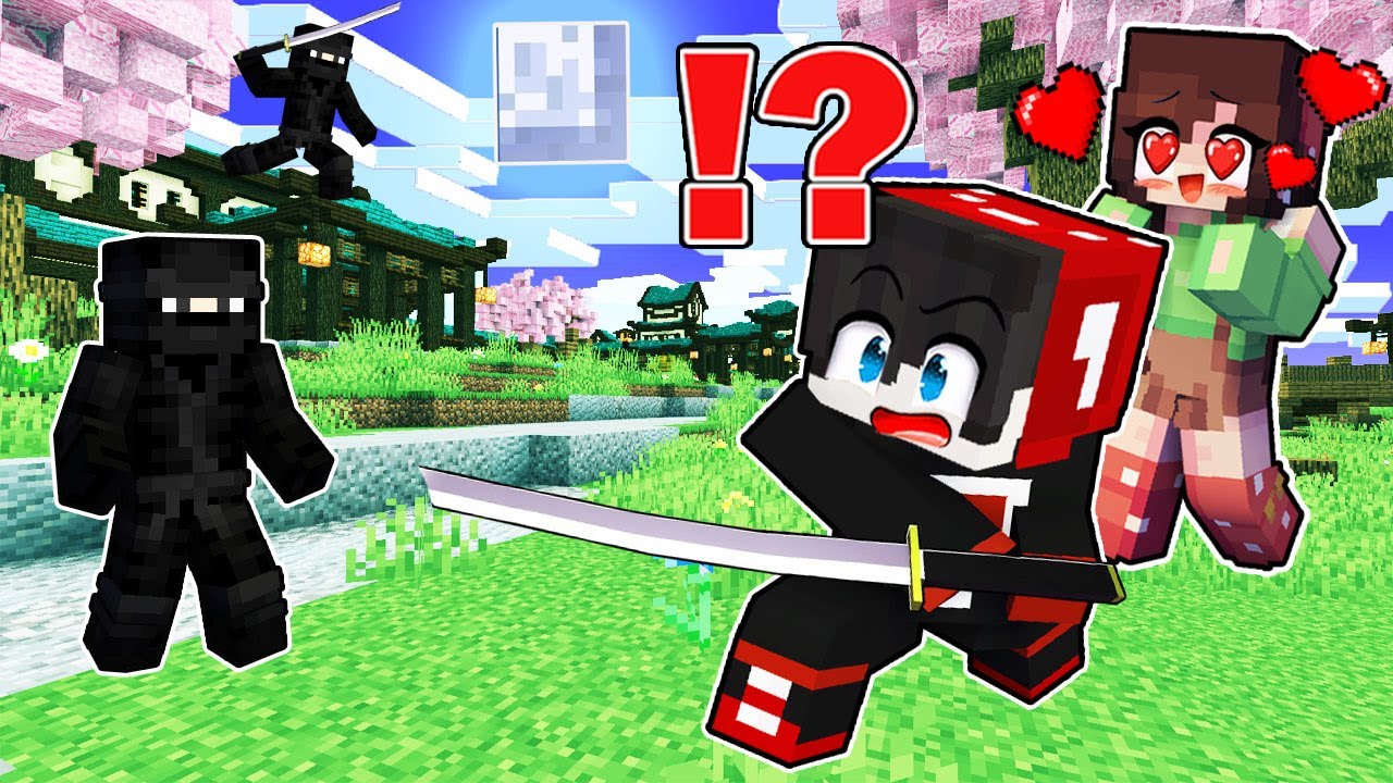 Playing Minecraft as a PROTECTIVE SAMURAI! ( Tagalog )