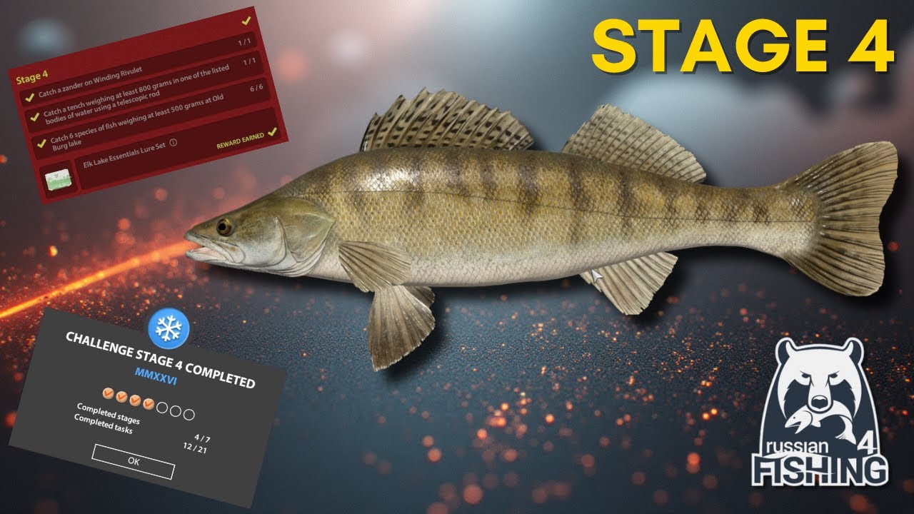 New Year Challenge 2025 - Stage 4 - Russian Fishing 4