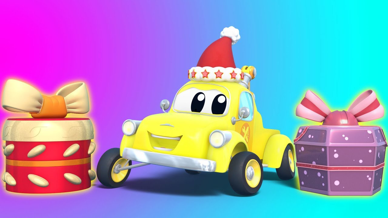 UitvindTom de takelwagen Tom redt de KERSTcadeautjes! Autostad - Autocartoons voor kinderen